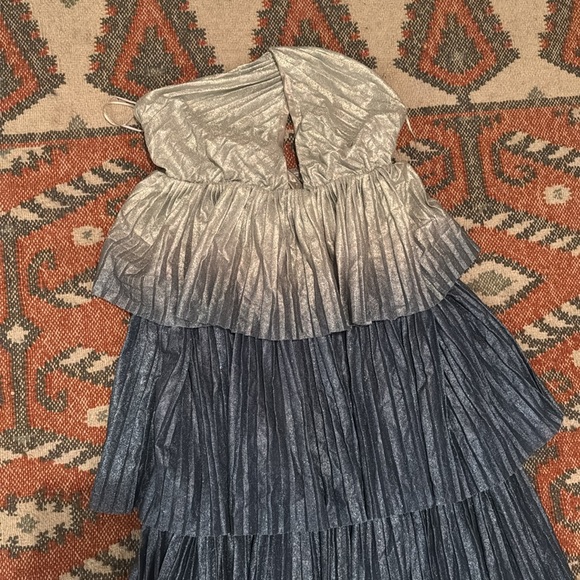 NWT Line & Dot Oracle Maxi Dress in Denim size small - Picture 4 of 5